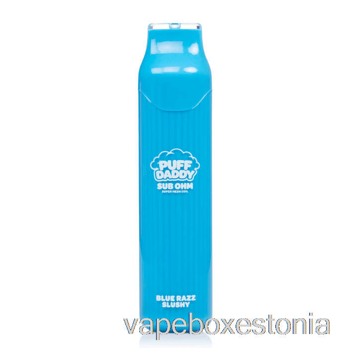Vape Box Estonia Puff Daddy 6000 ühekordne Sinine Razz Slushy